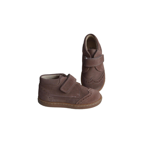 Léon Scratch Boots Booties Shoes - Old Rose Taupe Nubuck - Girls
