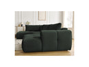 Canapé Panoramique Convertible - Fuji - Tissu Lisse - Angle Droit