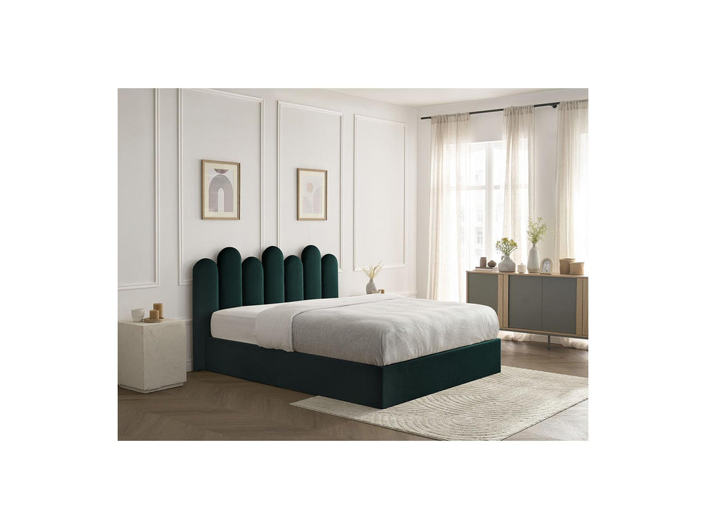 Badja - Cama con arcón - Terciopelo