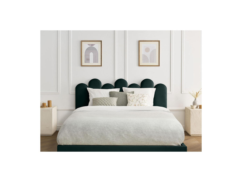 Badja - Cama con arcón - Terciopelo