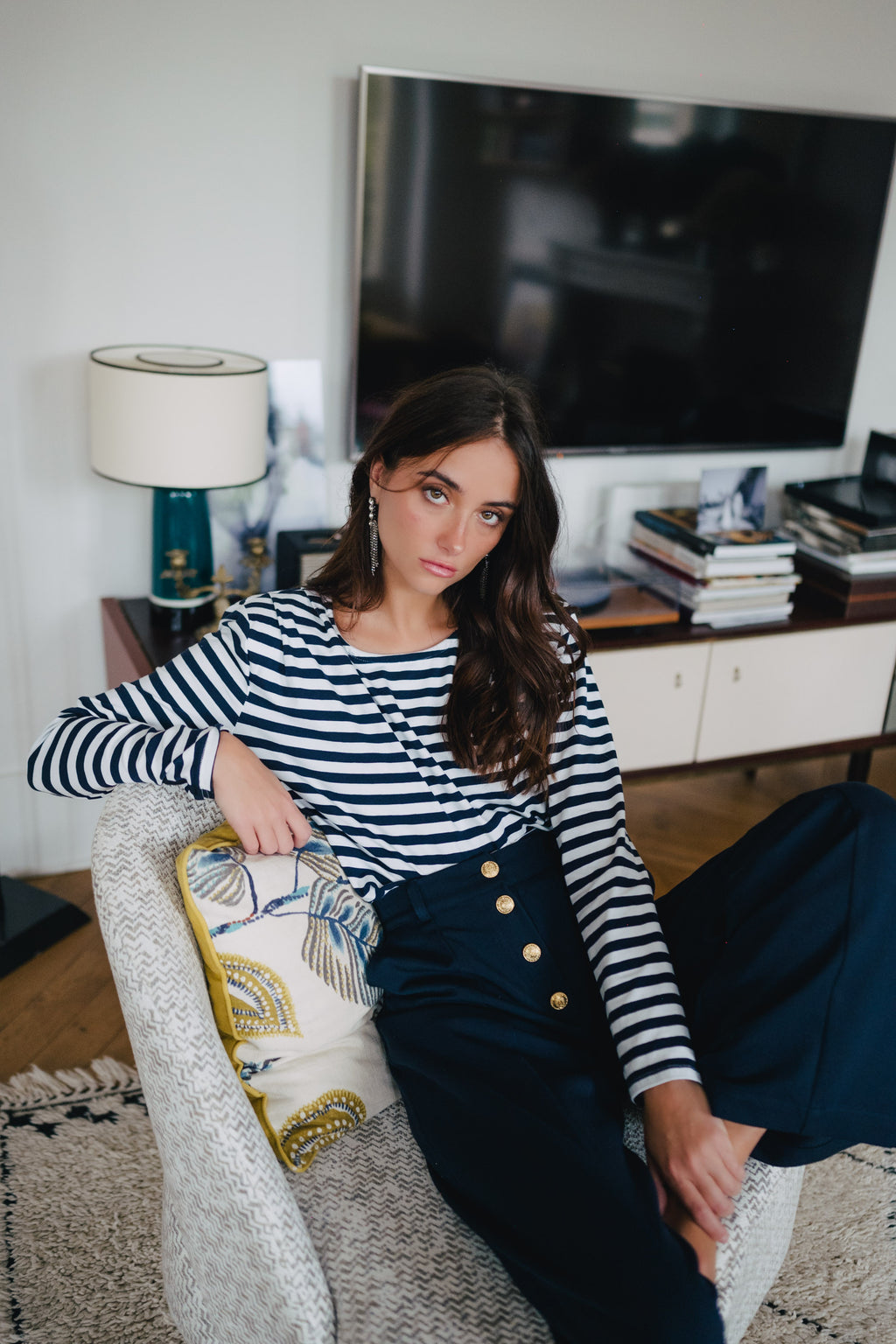 Mike Navy Top