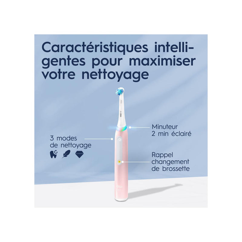Oral-B Io 3S Electric Toothbrush - Pink