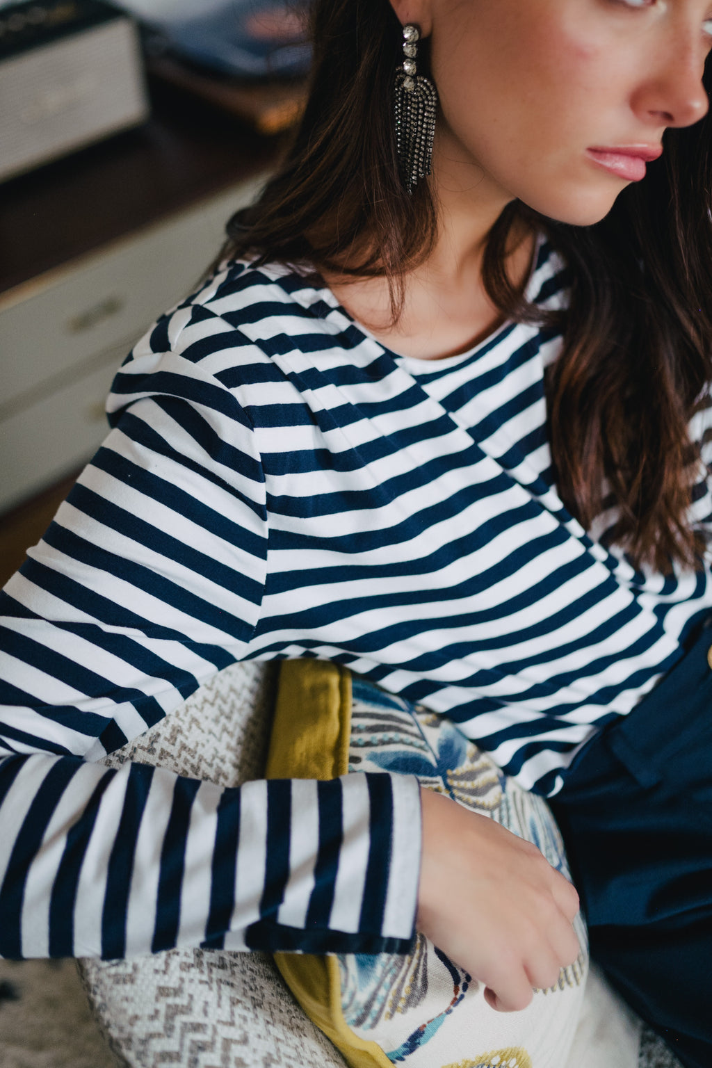 Mike Navy Top