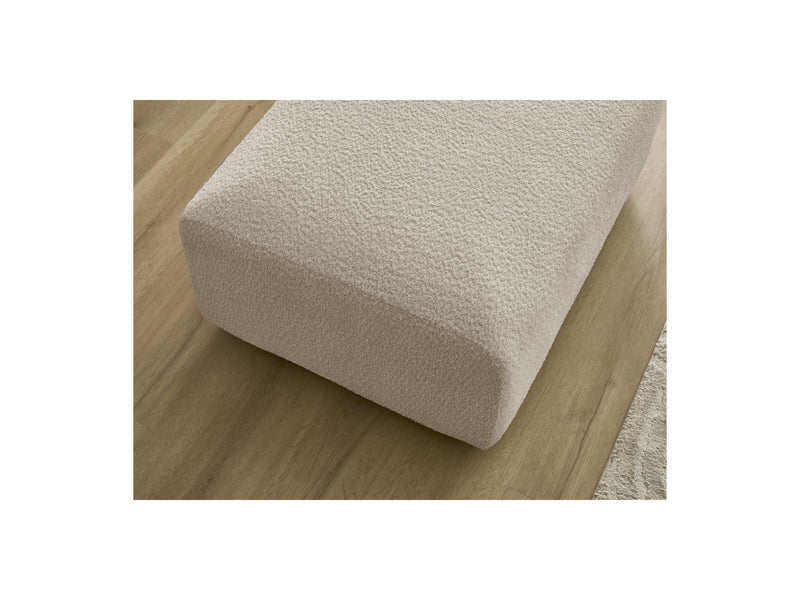 Pouf - Tina - Tissu Bouclette