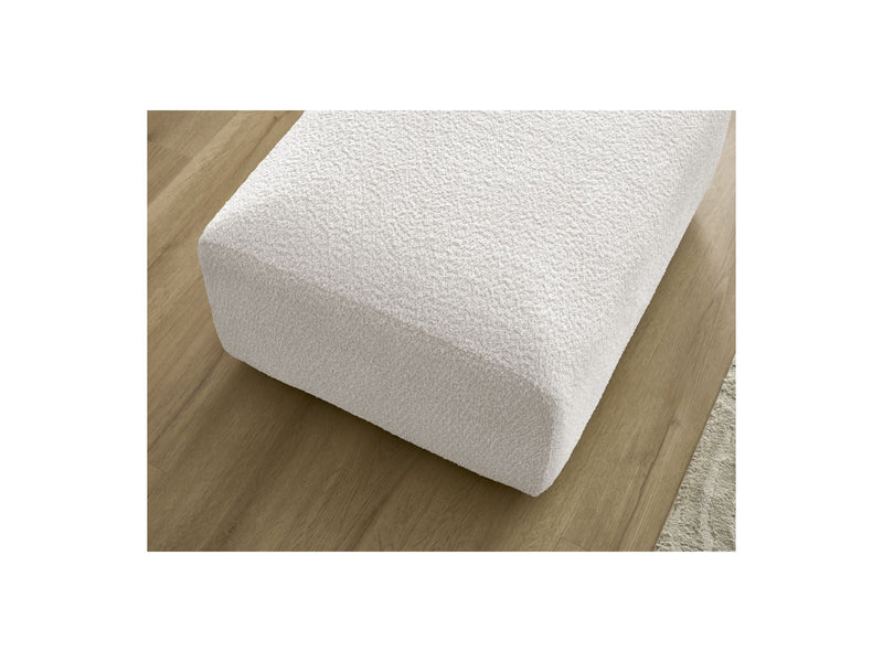 Pouf - Tina - Tissu Bouclette