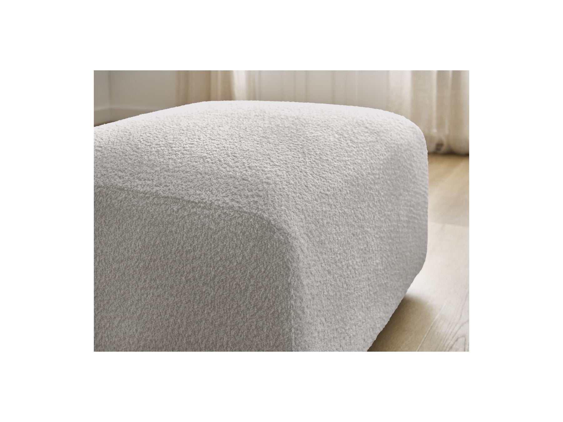 Puf - Tina - Tejido bouclé