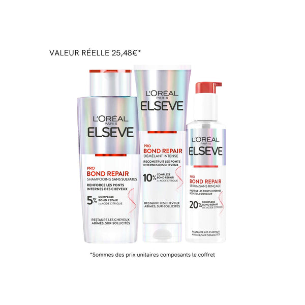 Elseve Pro Bond Repair - La rutina protectora para cabello dañado