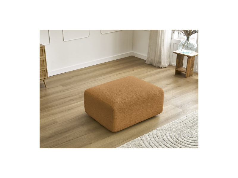 Pouf - Tina - Tissu Bouclette