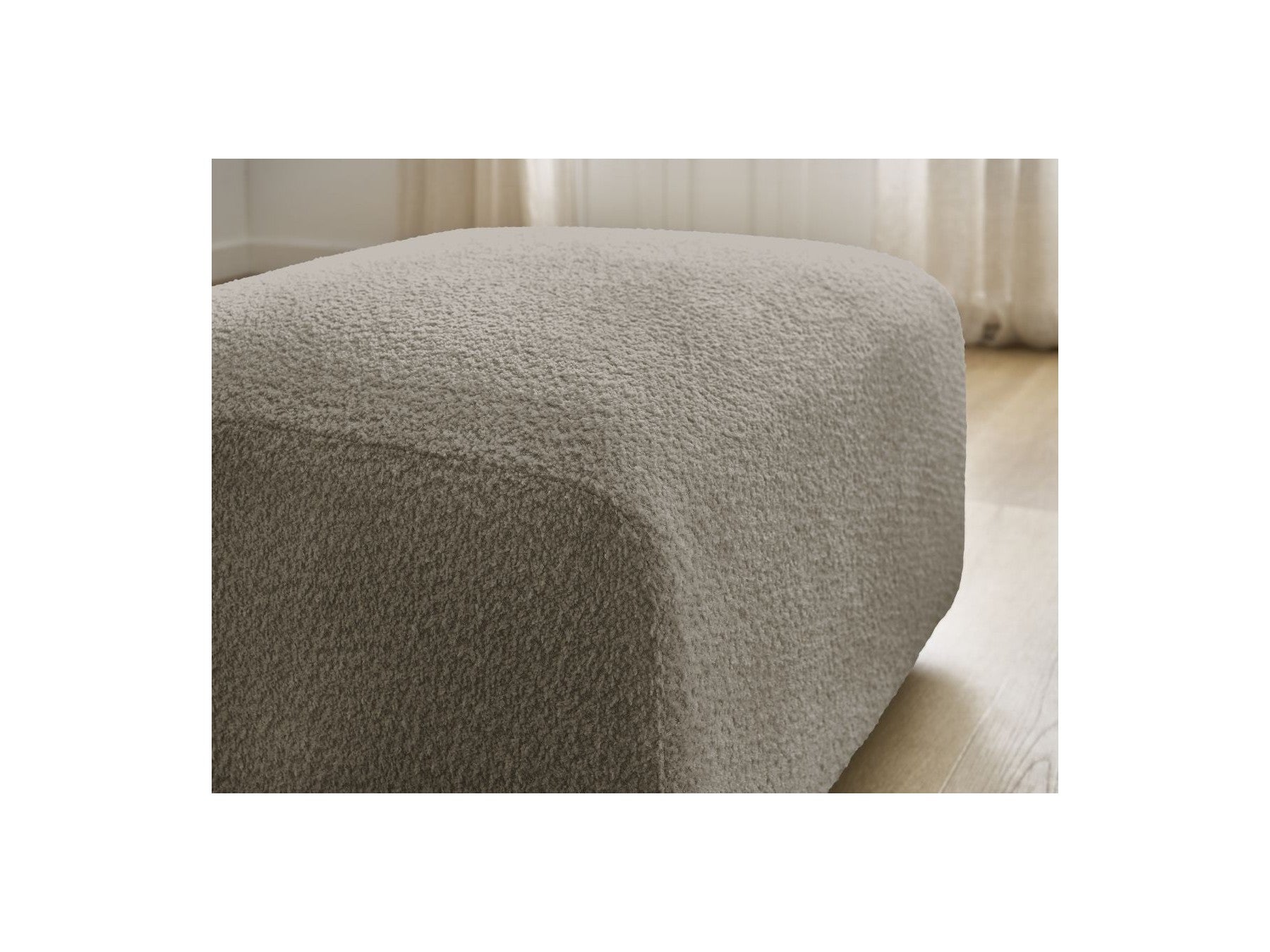 Puf - Tina - Tejido bouclé
