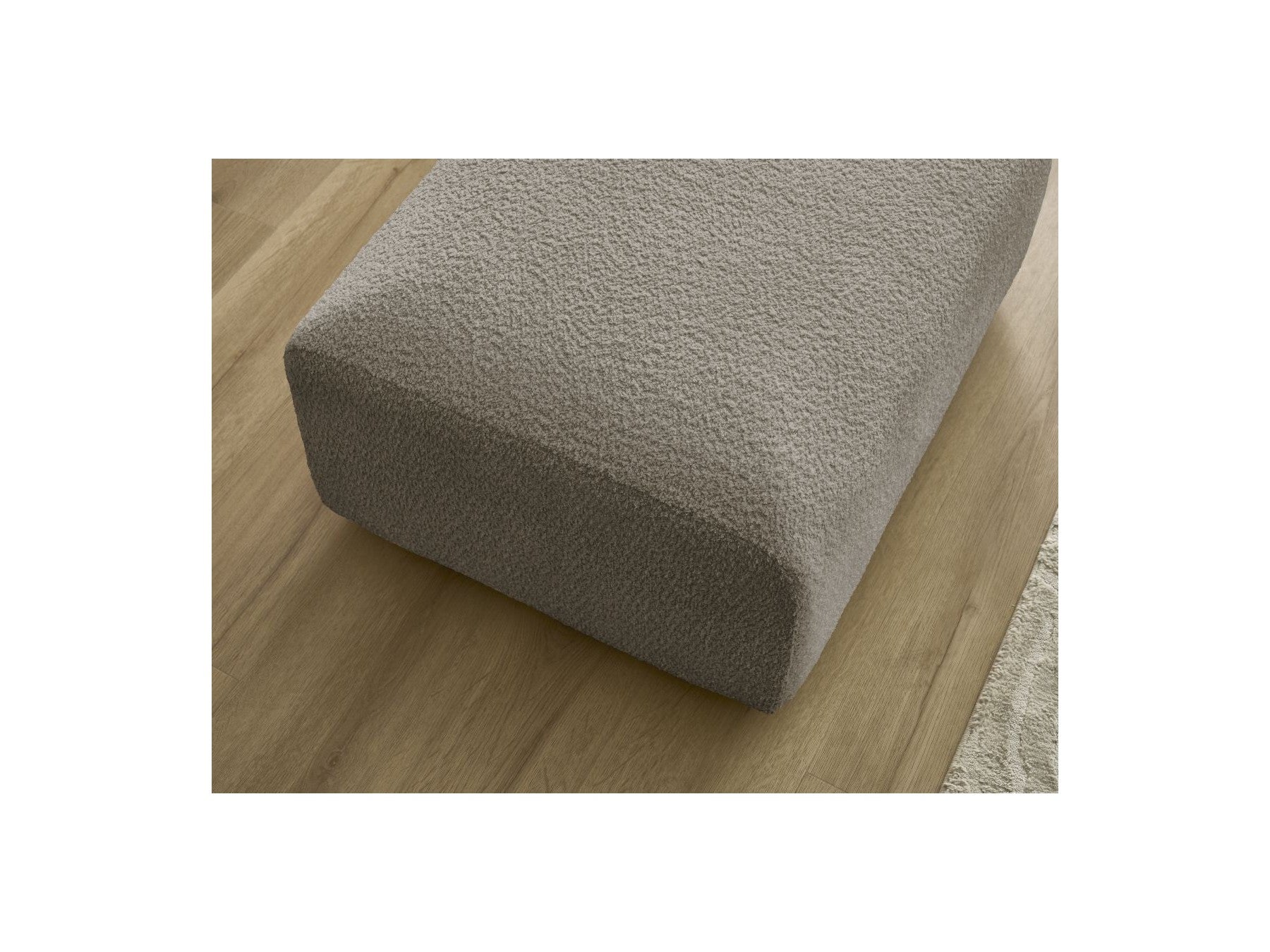 Puf - Tina - Tejido bouclé