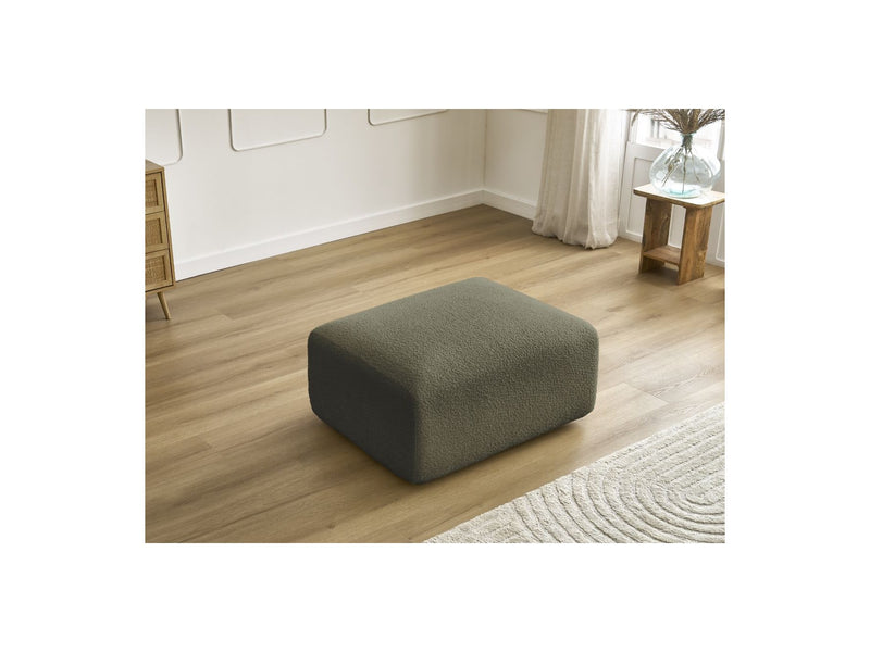 Pouf - Tina - Tissu Bouclette