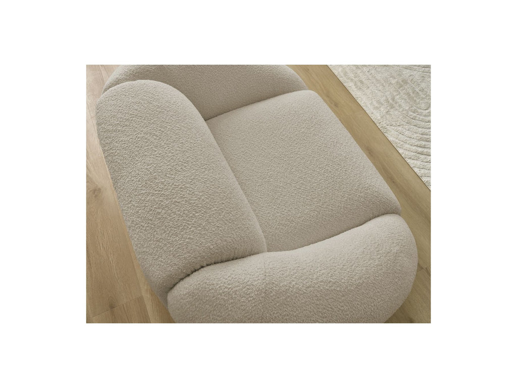 Armchair - Tina - Bouclé Fabric