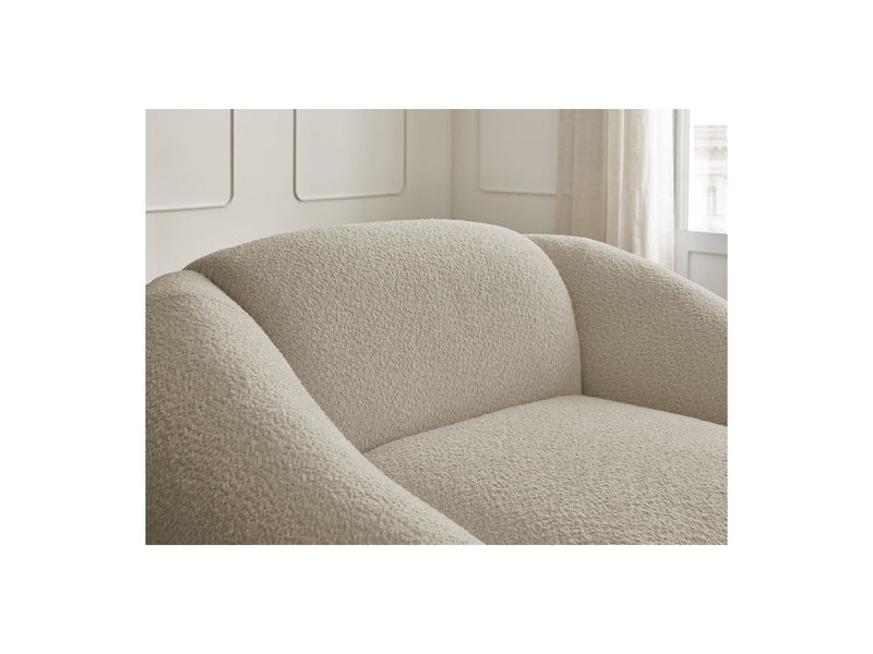 Fauteuil - Tina - Tissu Bouclette