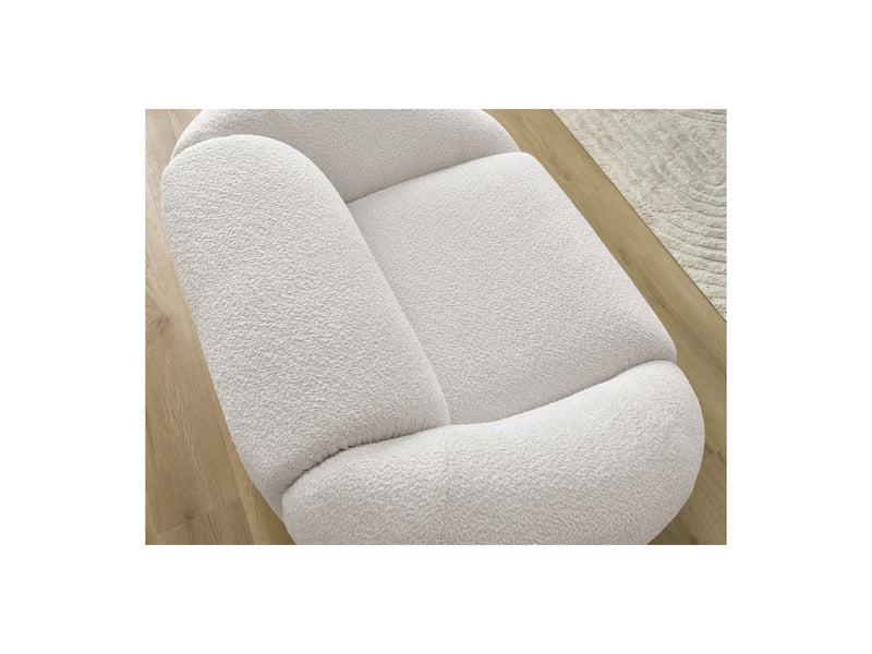 Fauteuil - Tina - Tissu Bouclette