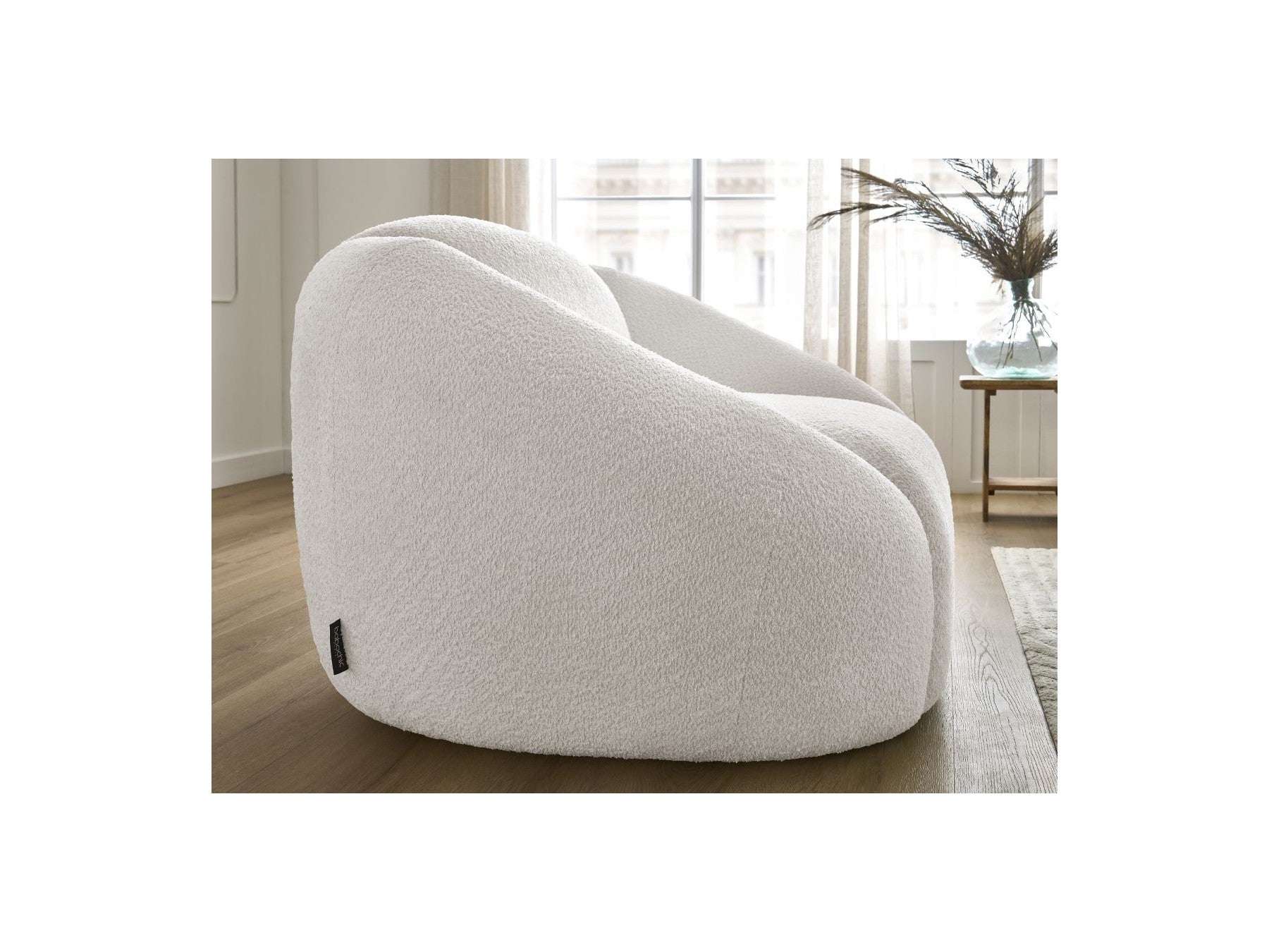 Armchair - Tina - Bouclé Fabric