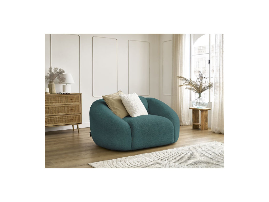 Armchair - Tina - Bouclé Fabric