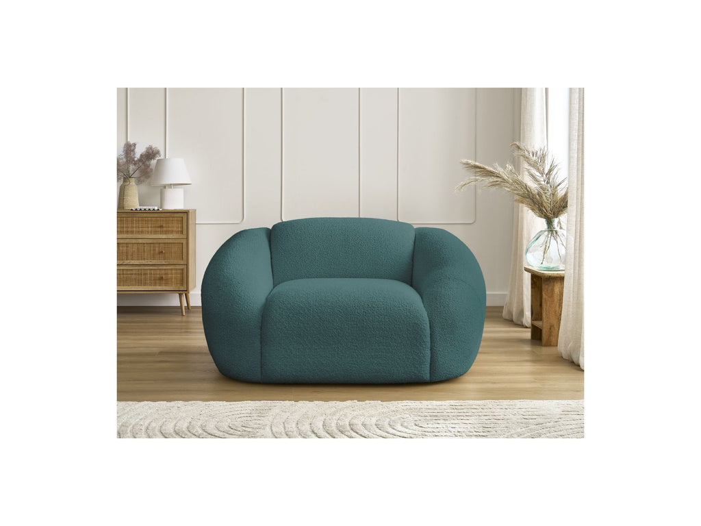 Armchair - Tina - Bouclé Fabric