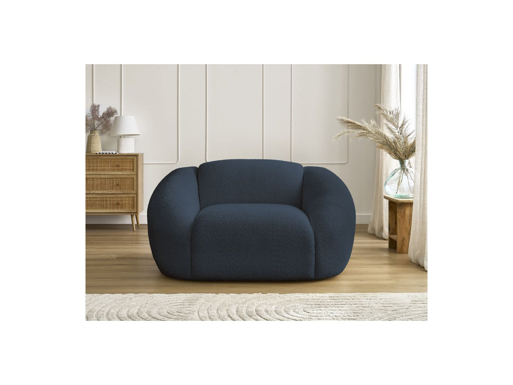Armchair - Tina - Bouclé Fabric