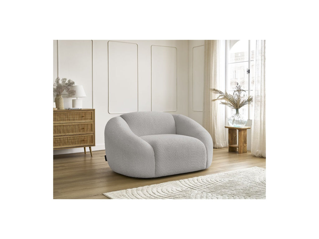 Armchair - Tina - Bouclé Fabric
