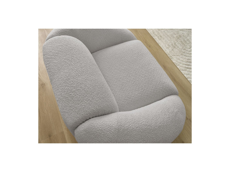 Fauteuil - Tina - Tissu Bouclette