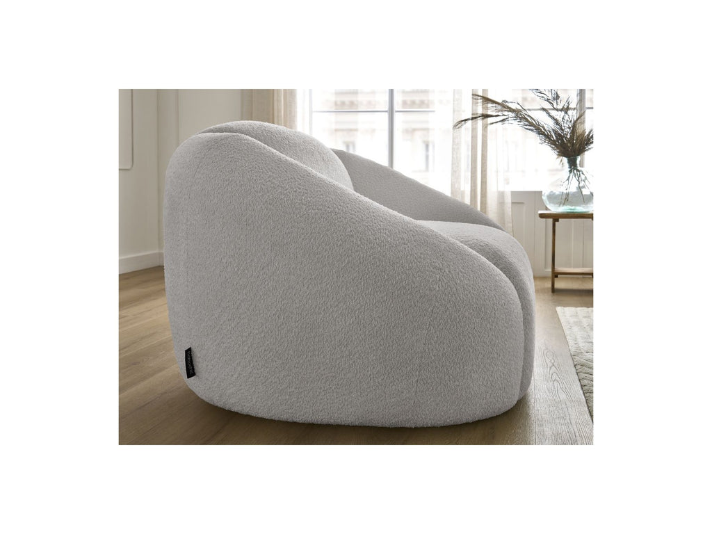 Armchair - Tina - Bouclé Fabric