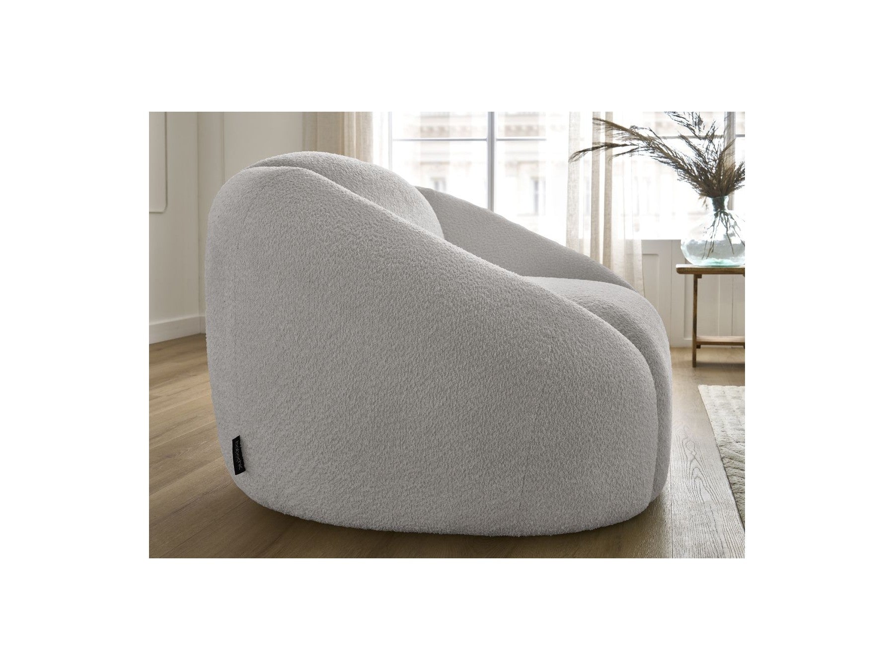 Armchair - Tina - Bouclé Fabric