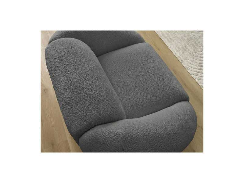 Fauteuil - Tina - Tissu Bouclette