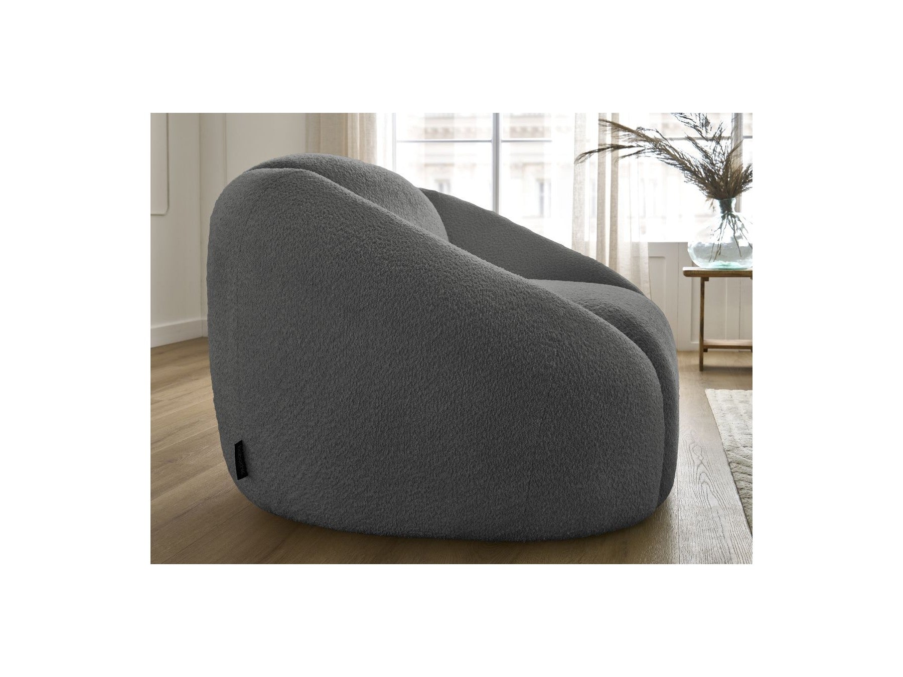 Armchair - Tina - Bouclé Fabric