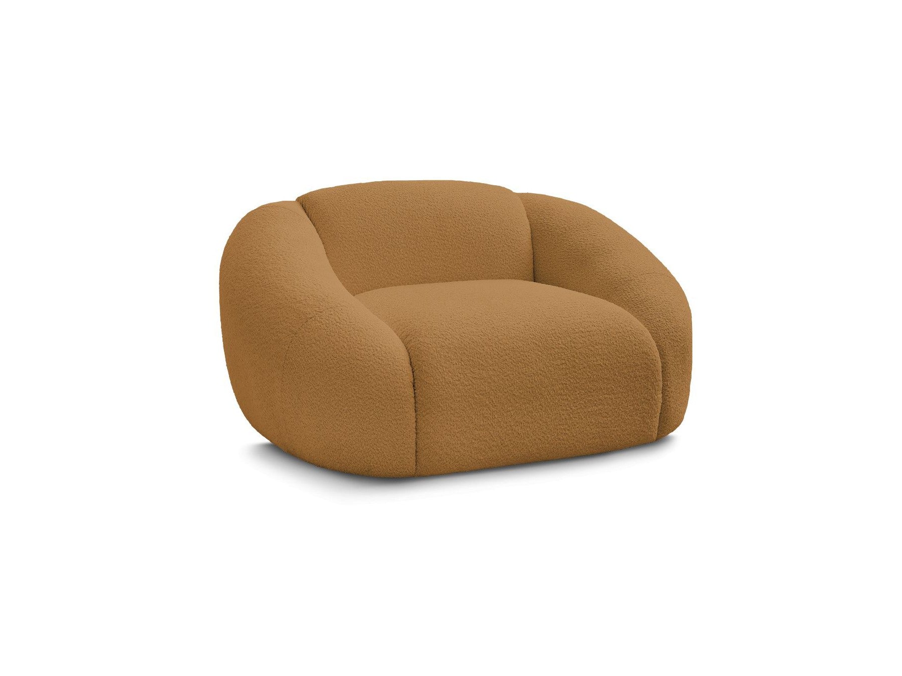 Armchair - Tina - Bouclé Fabric