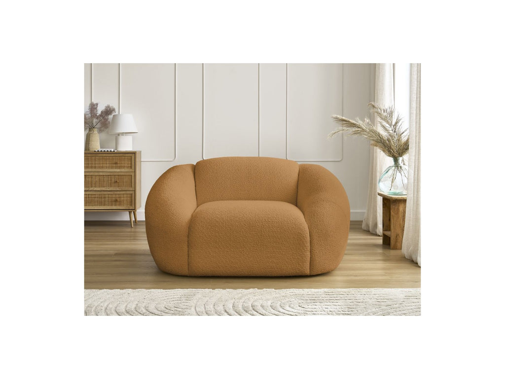 Armchair - Tina - Bouclé Fabric