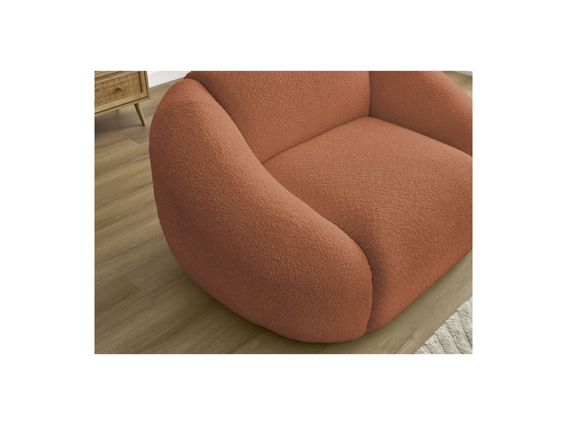 Fauteuil - Tina - Tissu Bouclette