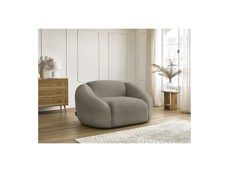 Fauteuil - Tina - Tissu Bouclette