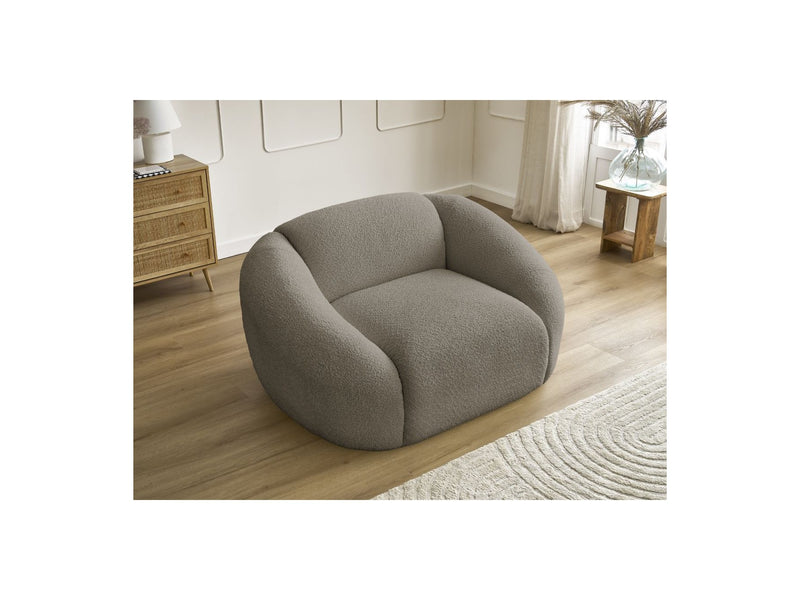 Fauteuil - Tina - Tissu Bouclette