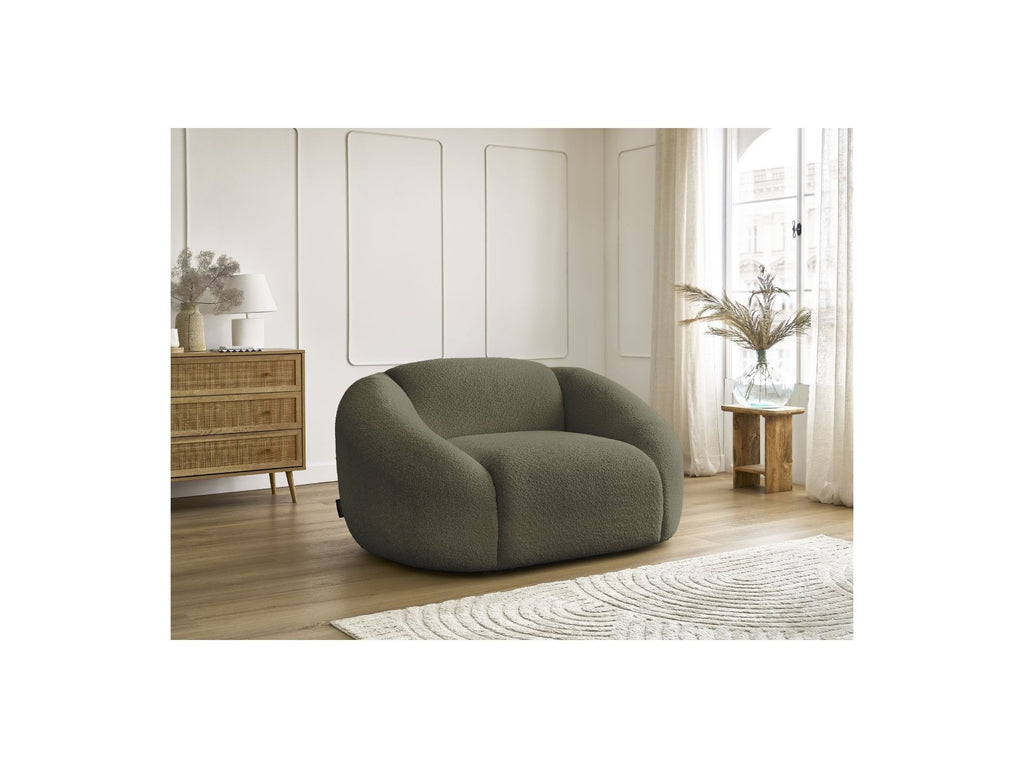Armchair - Tina - Bouclé Fabric