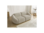 Fixed Straight 2-Seater Sofa - Tina - Bouclé Fabric