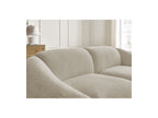 Fixed Straight 2-Seater Sofa - Tina - Bouclé Fabric