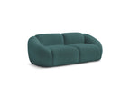 Fixed Straight 2-Seater Sofa - Tina - Bouclé Fabric