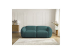 Fixed Straight 2-Seater Sofa - Tina - Bouclé Fabric