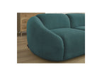 Fixed Straight 2-Seater Sofa - Tina - Bouclé Fabric