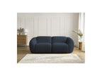 Fixed Straight 2-Seater Sofa - Tina - Bouclé Fabric