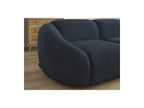 Fixed Straight 2-Seater Sofa - Tina - Bouclé Fabric