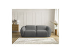 Fixed Straight 2-Seater Sofa - Tina - Bouclé Fabric