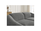 Fixed Straight 2-Seater Sofa - Tina - Bouclé Fabric