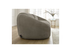 Fixed Straight 2-Seater Sofa - Tina - Bouclé Fabric