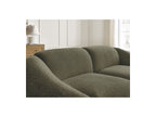 Fixed Straight 2-Seater Sofa - Tina - Bouclé Fabric