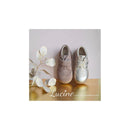 Chaussures Bottillons Bottines Scratchs Léon - Cuir Or Doux - Fille