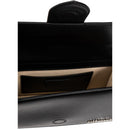 Sac Jacquemus Le Grand Bambino - Silver Logo - Femme - Black