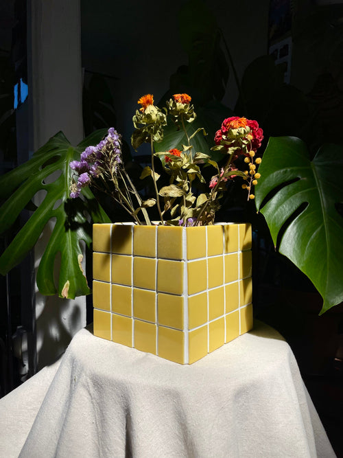 Vases Karine - Jaune