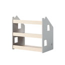 Étagère À Jouets – Blanc & Gris
