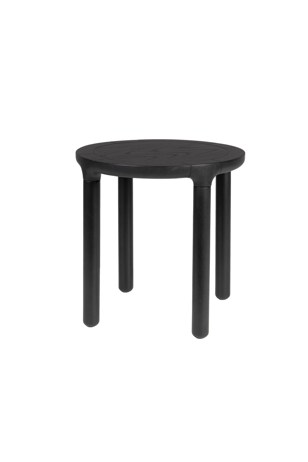 Storm - Table d'appoint - Bois d'hévéa - Noir